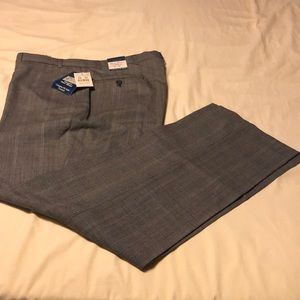 NWT Towncraft Custom Fit Suit Trouser Worsted Wool Blend Size 38 x 32